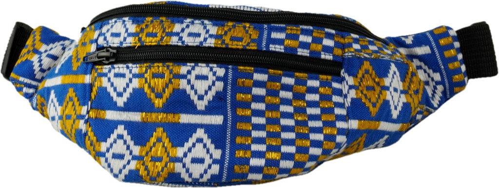 Blue & Gold Fanny Pack