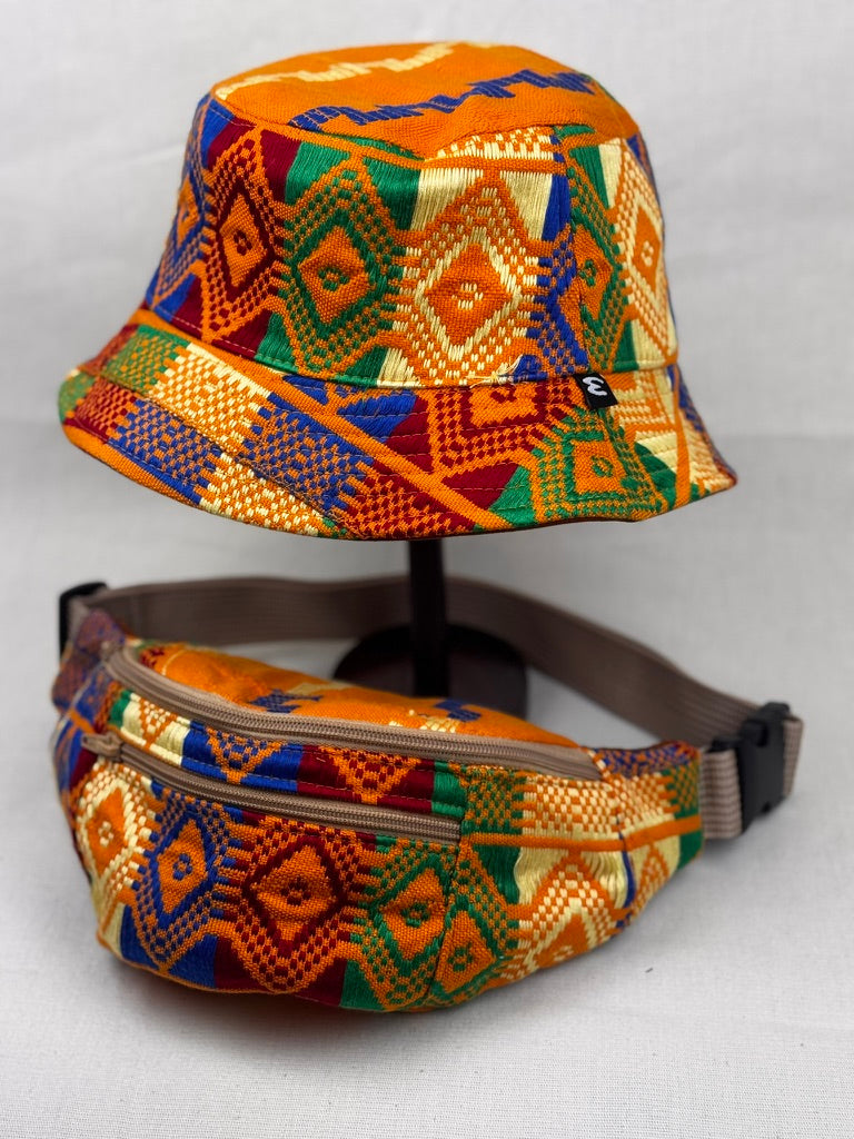 Orange Bucket Hat