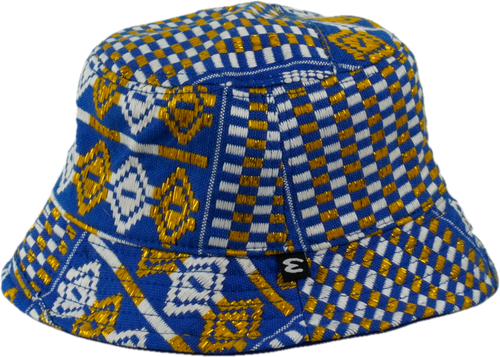 Blue & Gold Bucket Hat